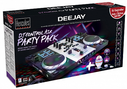 Dj комплект HERCULES DJ CONTROL AIR S Party Pack