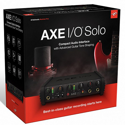 USB аудиоинтерфейс IK MULTIMEDIA AXE-I/O Solo