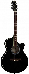 Электроакустическая гитара MARTINEZ SW-024HC/BK