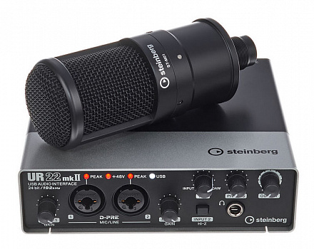 Комплект STEINBERG UR22 MKII Recording Pack