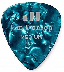 Медиатор Dunlop 483P11MD Celluloid Turquoise