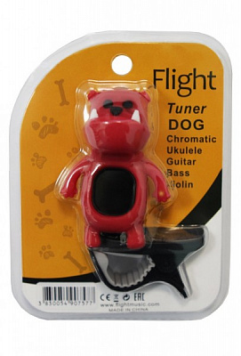 Тюнер-прищепка FLIGHT DOG RED