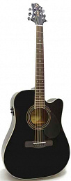 Электроакустическая гитара GREG BENNETT GD100SCE/BK