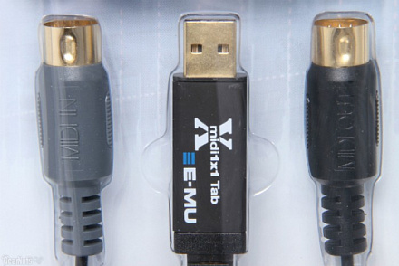 MIDI ИНТЕРФЕЙС E-MU XMIDI 1X1 USB