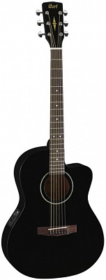 Электроакустическая гитара CORT JADE1E-BK