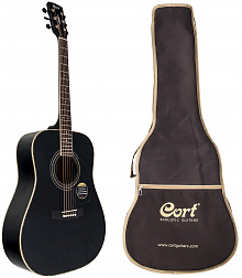 Акустическая гитара CORT AD880-BK W_BAG