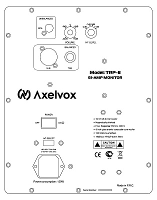 Студийный монитор AXELVOX TRP-8A (1 штука)