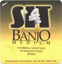 СТРУНЫ для 5-струнного банджо SIT B51024