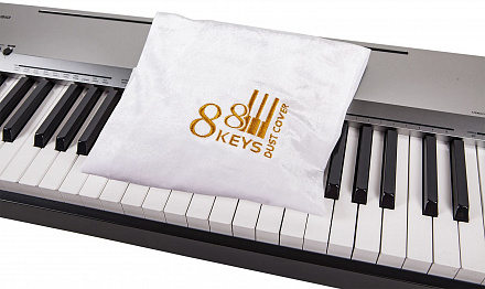 Клавишная накидка CASIO 88 KEYS (белая)