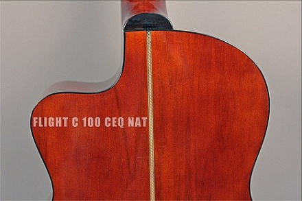 Классическая гитара FLIGHT C 100 CEQ NAT