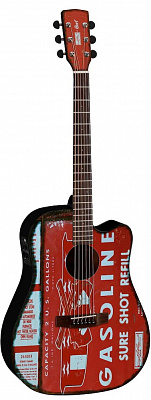 Электроакустическая гитара CORT GASOLINE 2-BKS