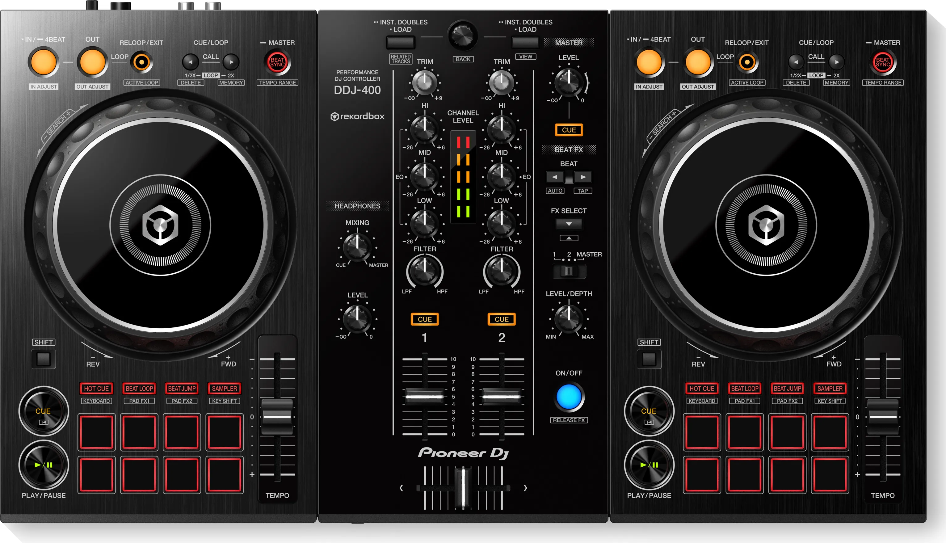 Купить Dj контроллер PIONEER DDJ-400 в Санкт-Петербурге с доставкой.  Отзывы, видео и характеристики.