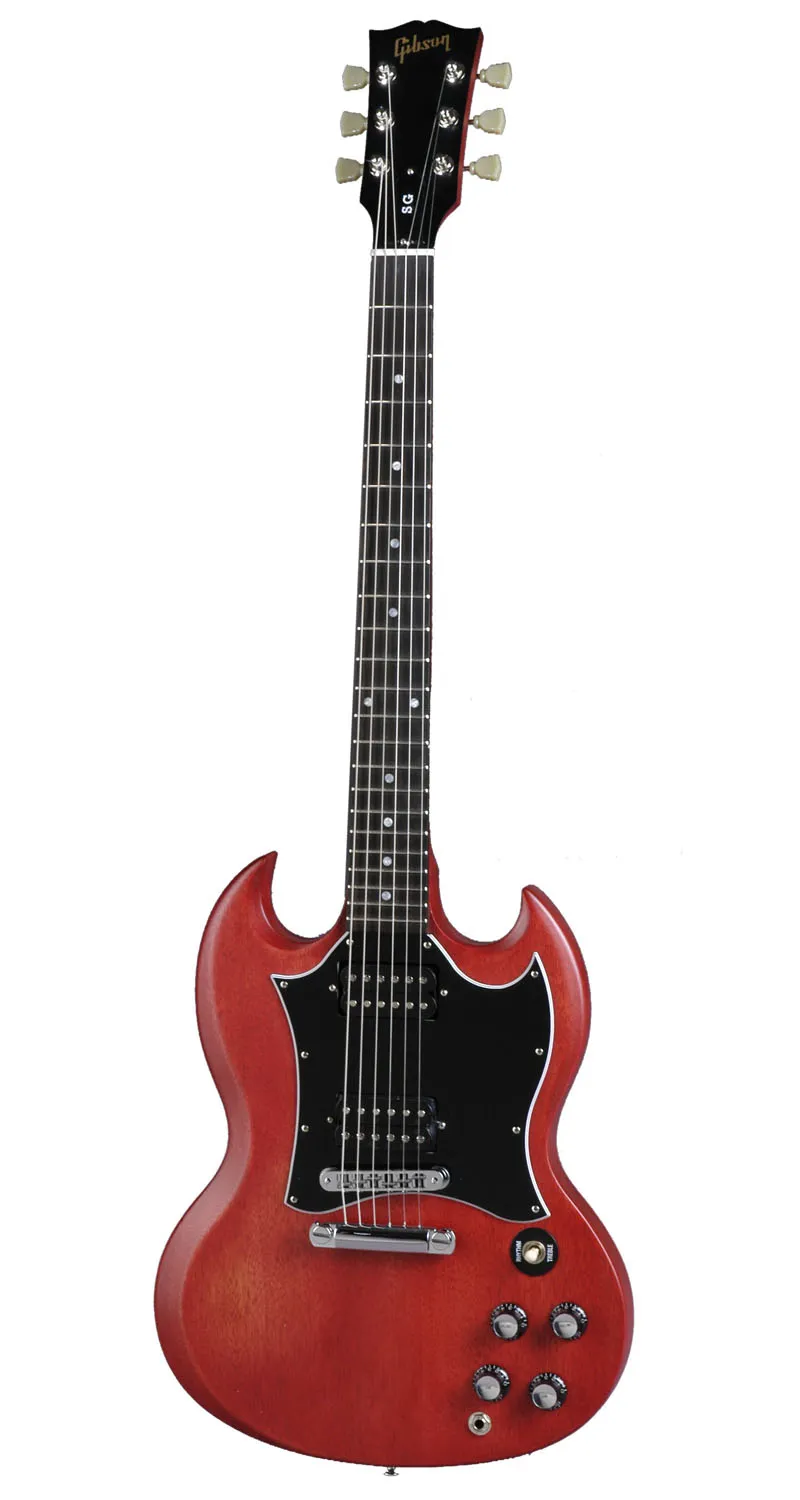 Купить ЭЛЕКТРОГИТАРА GIBSON SG SPECIAL FADED WORN CHERRY CH в  Санкт-Петербурге с доставкой. Отзывы, видео и характеристики.